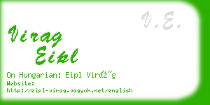 virag eipl business card